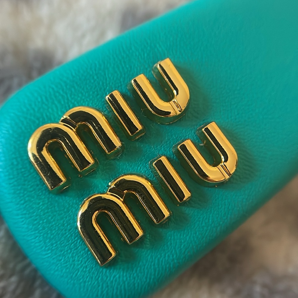 Miu Miu letters clip
